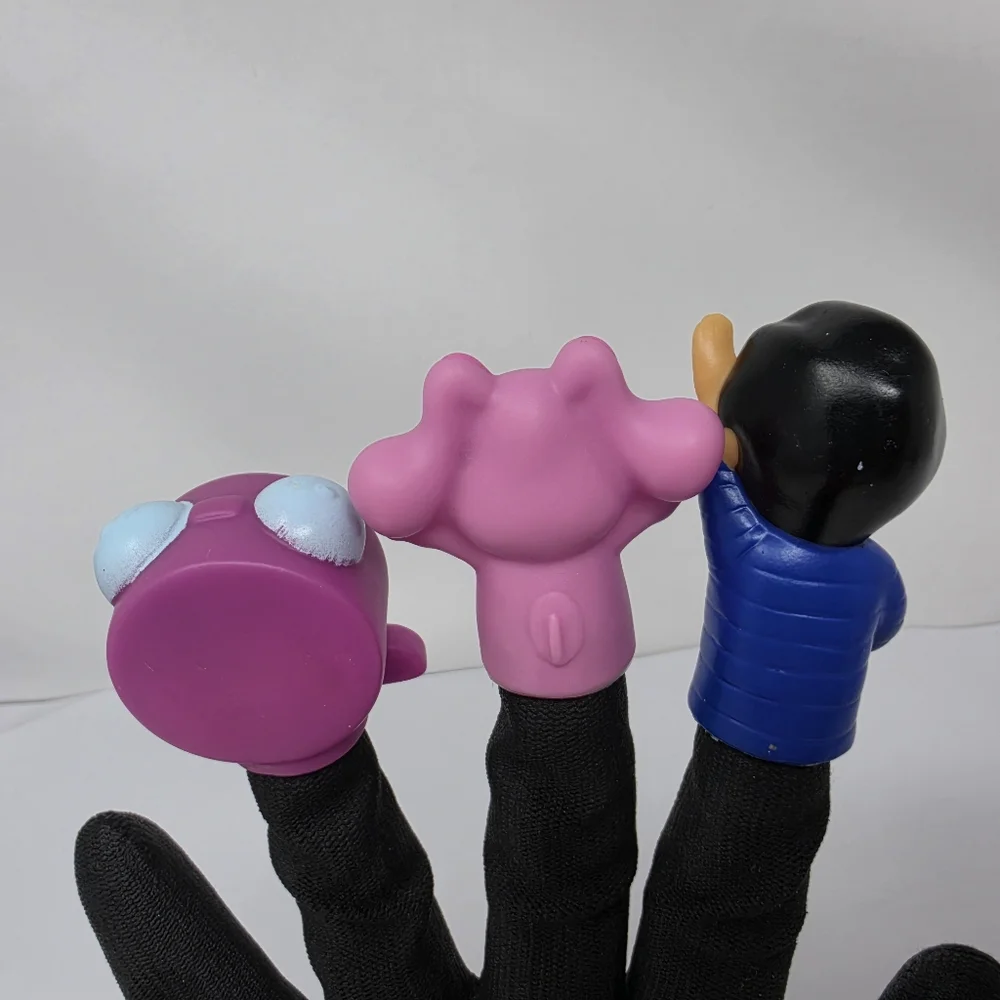 Blues Clues Finger Puppets Lot of 3